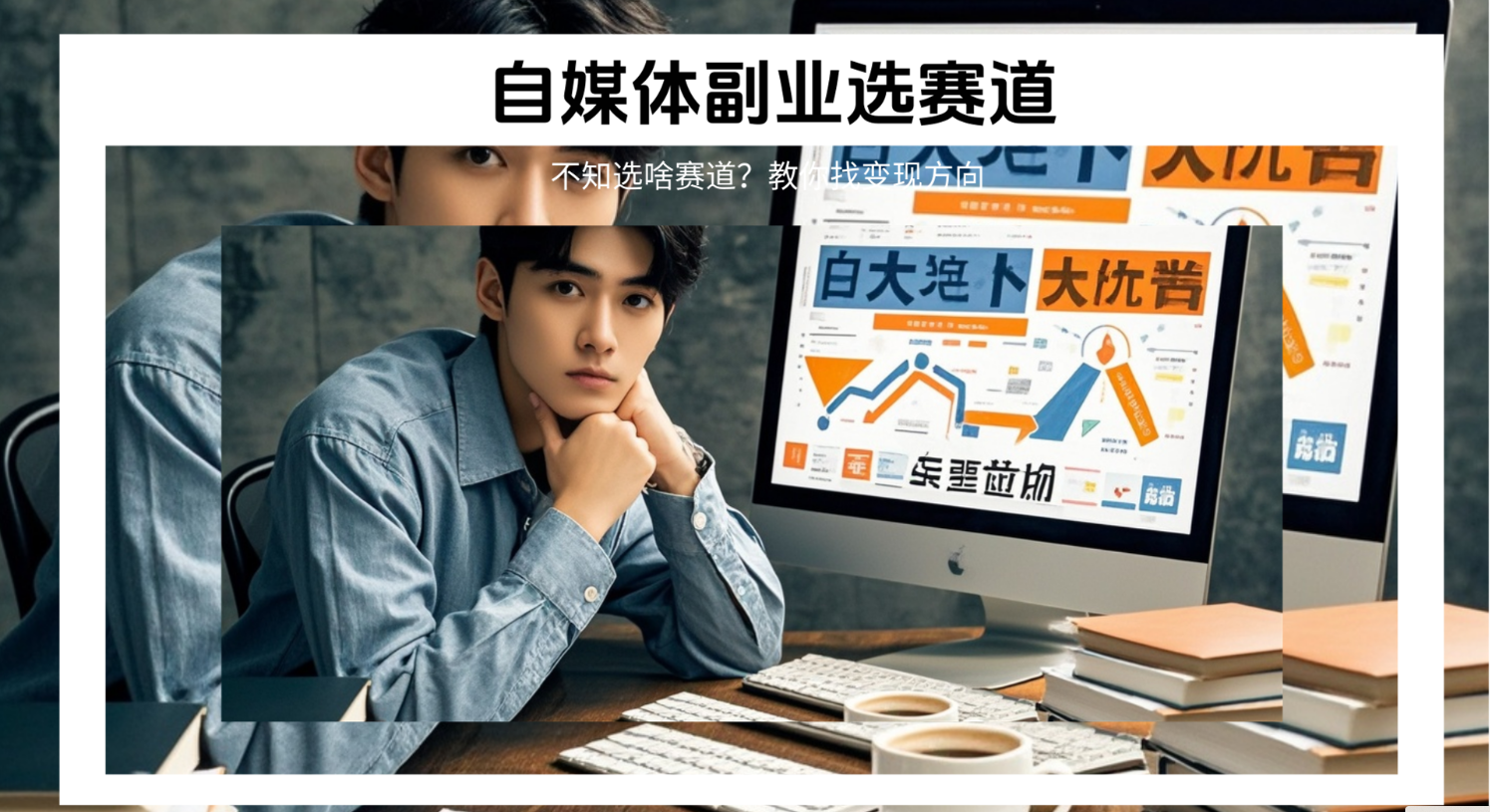 想搞自媒体副业却不知选什么赛道？教你找变现方向！